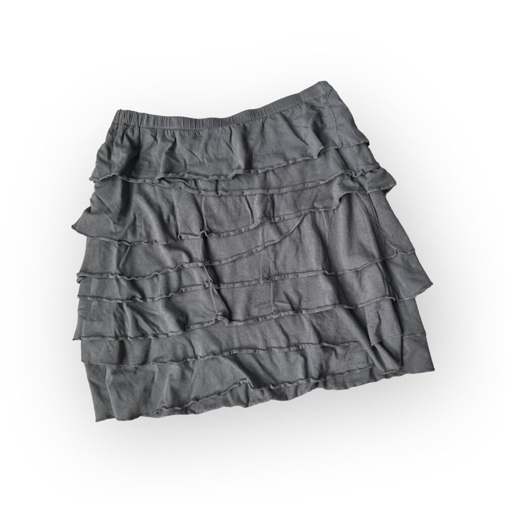 Garnet Hill Women's ruffle skirt - Picture 3 of 7